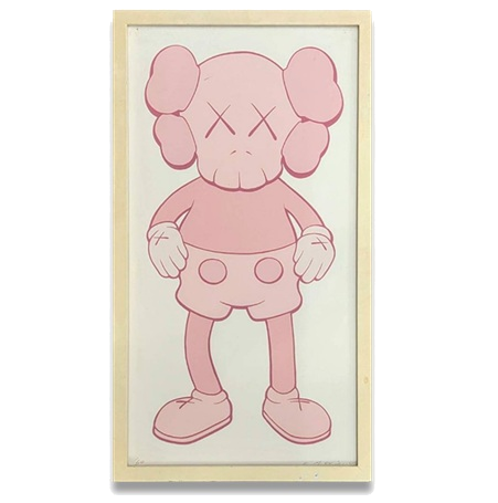 KAWS　Companion (Pink)